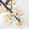 Ripoll Plafonnier, Boule lumineuse Ambre, Clair, 10 lumières