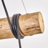 Koyoto Suspension, Boule lumineuse, Suspension Écru, Noir, 3 lumières