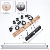 Koyoto Suspension, Boule lumineuse, Suspension Écru, Noir, 3 lumières