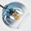 Koyoto Plafonnier, Boule lumineuse 52 cm Bleu, Vert, Clair, Cuivré, 5 lumières