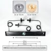 Gastor Suspension, Boule lumineuse, Suspension Ambre, Clair, Fumé, 3 lumières