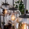 Gastor Suspension, Boule lumineuse, Suspension Ambre, Clair, Fumé, 3 lumières