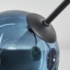 Gastor Plafonnier, Boule lumineuse Bleu, Vert, Cuivré, 3 lumières