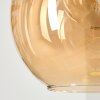 Koyoto Suspension, Boule lumineuse, Suspension Or, 1 lumière