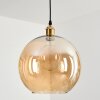 Koyoto Suspension, Boule lumineuse, Suspension Or, 1 lumière