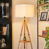 Flemming Lampadaire Écru, Noir, 1 lumière