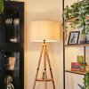 Flemming Lampadaire Écru, Noir, 1 lumière