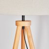 Flemming Lampadaire Écru, Noir, 1 lumière