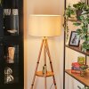 Flemming Lampadaire Écru, Noir, 1 lumière