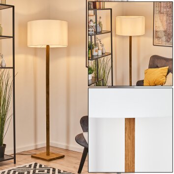 Flemming Lampadaire Écru, 1 lumière