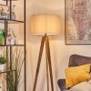 Flemming Lampadaire Écru, Noir, 1 lumière