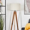 Flemming Lampadaire Écru, Noir, 1 lumière