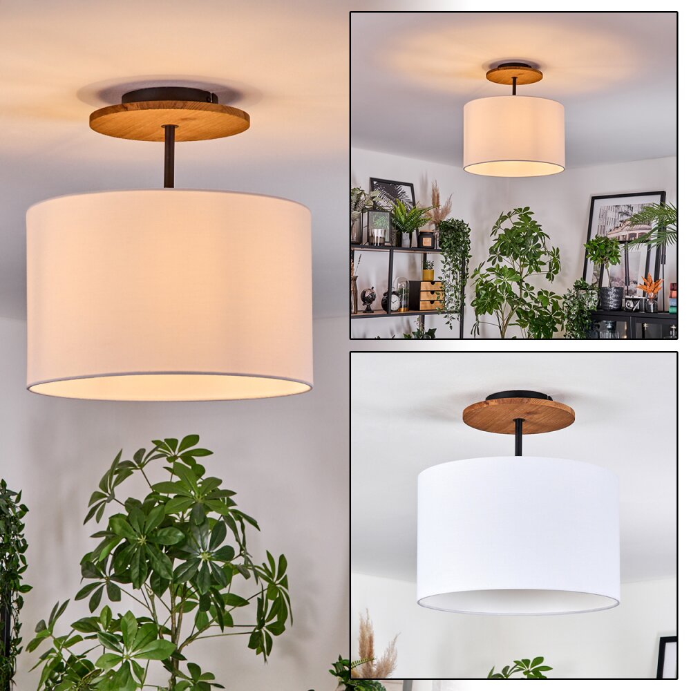 Bassagoda Plafonnier Écru, Noir, 1 lumière main product photo
