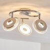 Spot Prag LED Chrome, 3 lumières