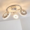 Spot Prag LED Chrome, 3 lumières