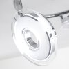Spot Prag LED Chrome, 3 lumières