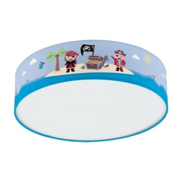 Plafonnier Eglo SAN CARLO Blanc, 2 lumières