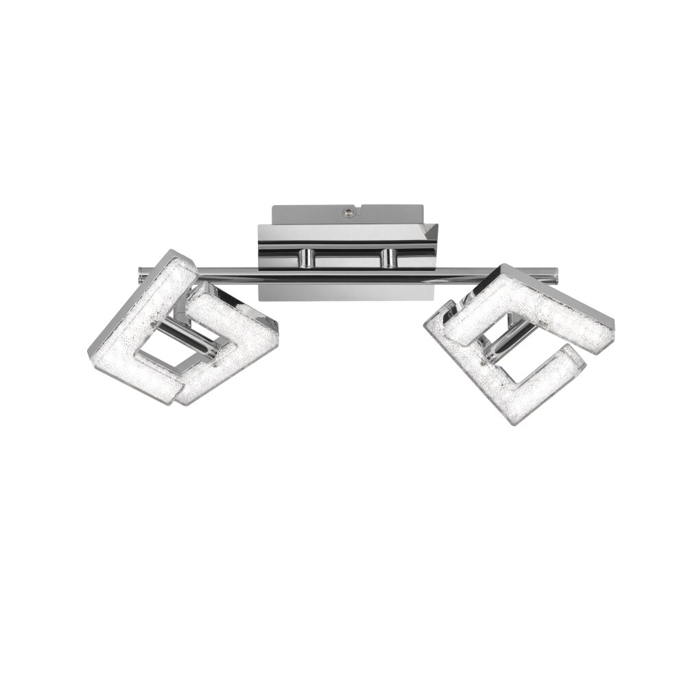 Plafonnier Wofi LEA Chrome, 2 lumières main product photo