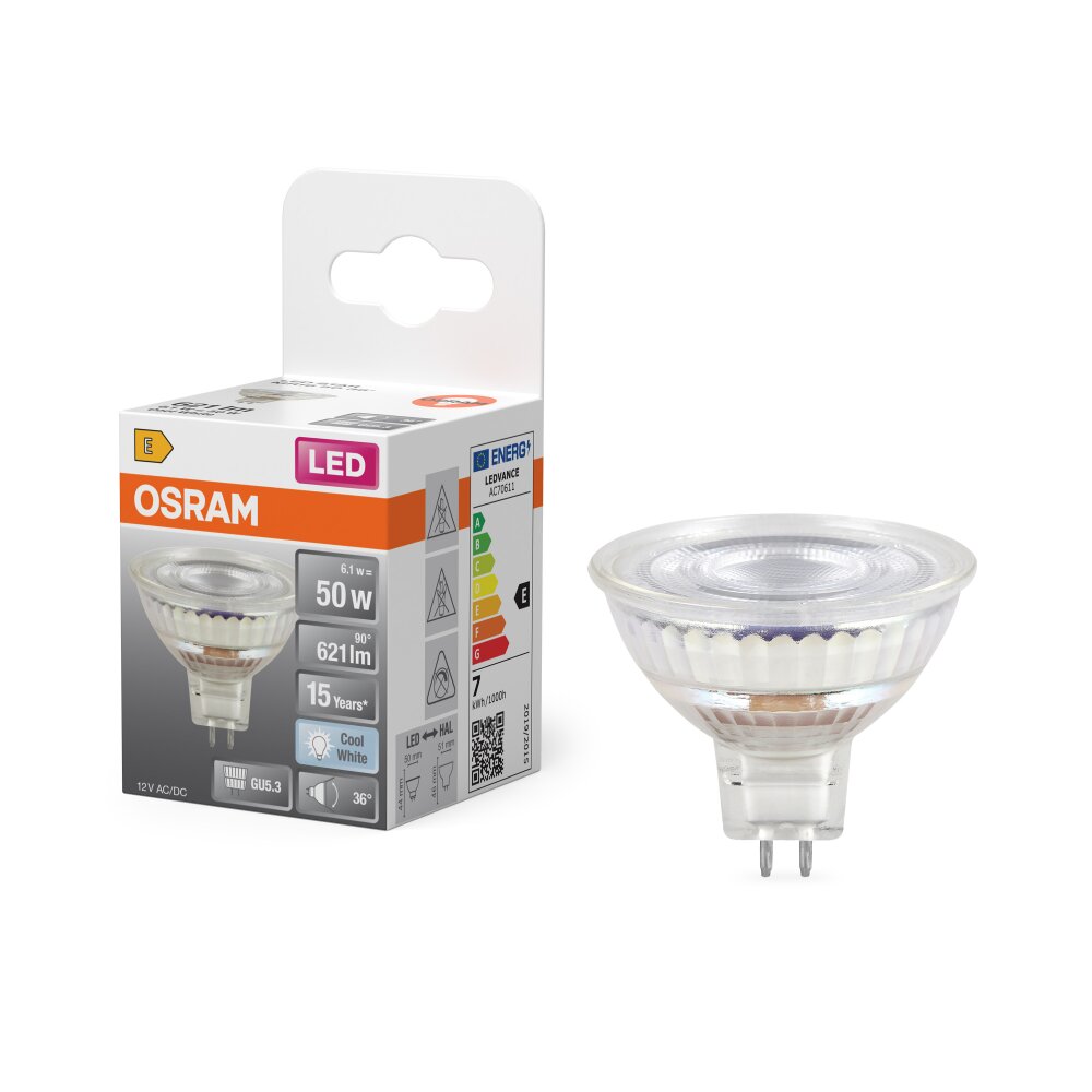 Osram LED GU5.3 7,2 Watt 4000 Kelvin 620 Lumen main product photo