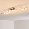 Plafonnier Kalandi LED Nickel mat, 2 lumières