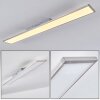 Plafonnier Bonifacio LED Blanc, 1 lumière