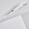Plafonnier Bonifacio LED Blanc, 1 lumière