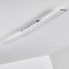 Plafonnier Bonifacio LED Blanc, 1 lumière