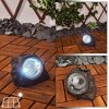 Lampe solaires Sameo LED Brun, Gris, 4 lumières