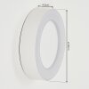 Applique murale d'extérieur  Paleroo LED Blanc, 1 lumière