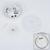 Applique murale d'extérieur  Paleroo LED Blanc, 1 lumière