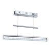 Lampe suspendue Eglo CARDITO 1 LED Chrome, Aspect cristal, 1 lumière
