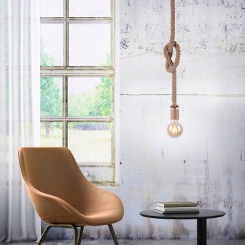 Suspension Leuchten-Direkt DIY Écru, 1 lumière