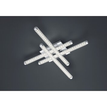 Plafonnier Reality STREET LED Blanc, 4 lumières