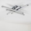Plafonnier ISKUT LED Chrome, 4 lumières
