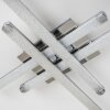 Plafonnier ISKUT LED Chrome, 4 lumières