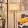 Flemming Lampadaire Écru, Noir, 1 lumière