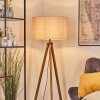 Flemming Lampadaire Écru, Noir, 1 lumière