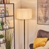 Flemming Lampadaire Écru, Noir, 1 lumière