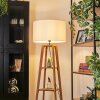 Flemming Lampadaire Écru, Noir, 1 lumière