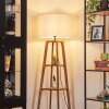 Flemming Lampadaire Écru, Noir, 1 lumière