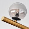 Chehalis Plafonnier, Boule lumineuse Or, Noir, 10 lumières
