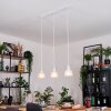 Sumar Suspension, Suspension Blanc, 3 lumières