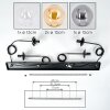 Gastor Suspension, Boule lumineuse, Suspension Ambre, Clair, Fumé, 4 lumières