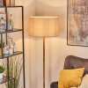 Flemming Lampadaire Écru, Noir, 1 lumière