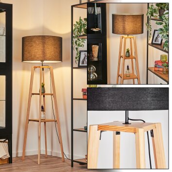 Flemming Lampadaire Écru, 1 lumière