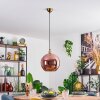 Koyoto Suspension, Boule lumineuse, Suspension Or, 1 lumière
