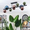 Chehalis Plafonnier, Boule lumineuse Bleu, Vert, Cuivré, 10 lumières