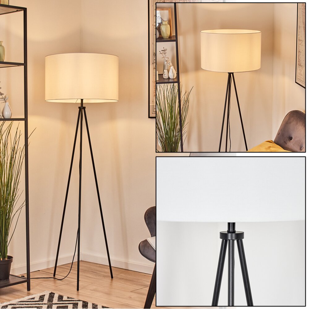 Flemming Lampadaire Noir, 1 lumière main product photo