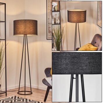 Flemming Lampadaire Noir, 1 lumière