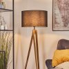 Flemming Lampadaire Écru, Noir, 1 lumière